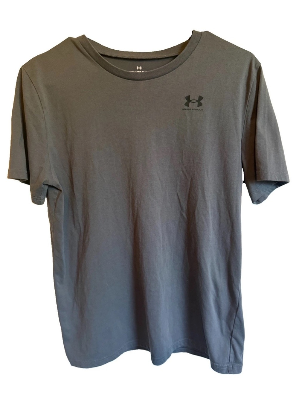 Under Armour Boy’s Short Sleeve Crew T-Shirt - Charcoal. YOUTH XL